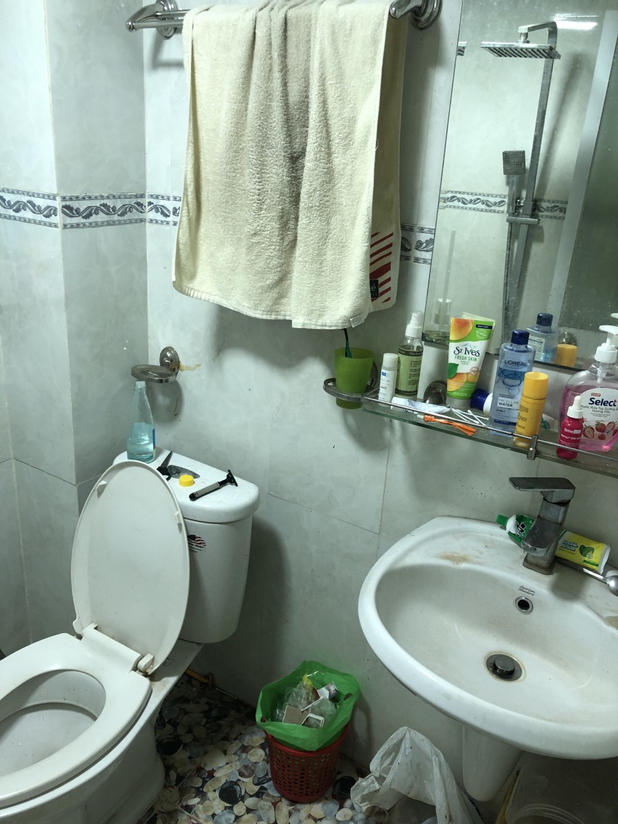 Nhà nguyên căn 4 tầng(3x8), 3 phòng ngủ, 4 nhà vệ sinh, 3 máy lạnh