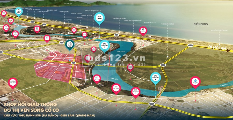 Bán đất nền ven biển Đà Nẵng, giá bán chỉ từ 1.7 tỷ, pháp lí minh bạch