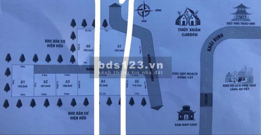 Cần bán lô đất đẹp, vuông văn tại Thượng 1- Thuỷ Xuân, thích họp ở và đầu tư