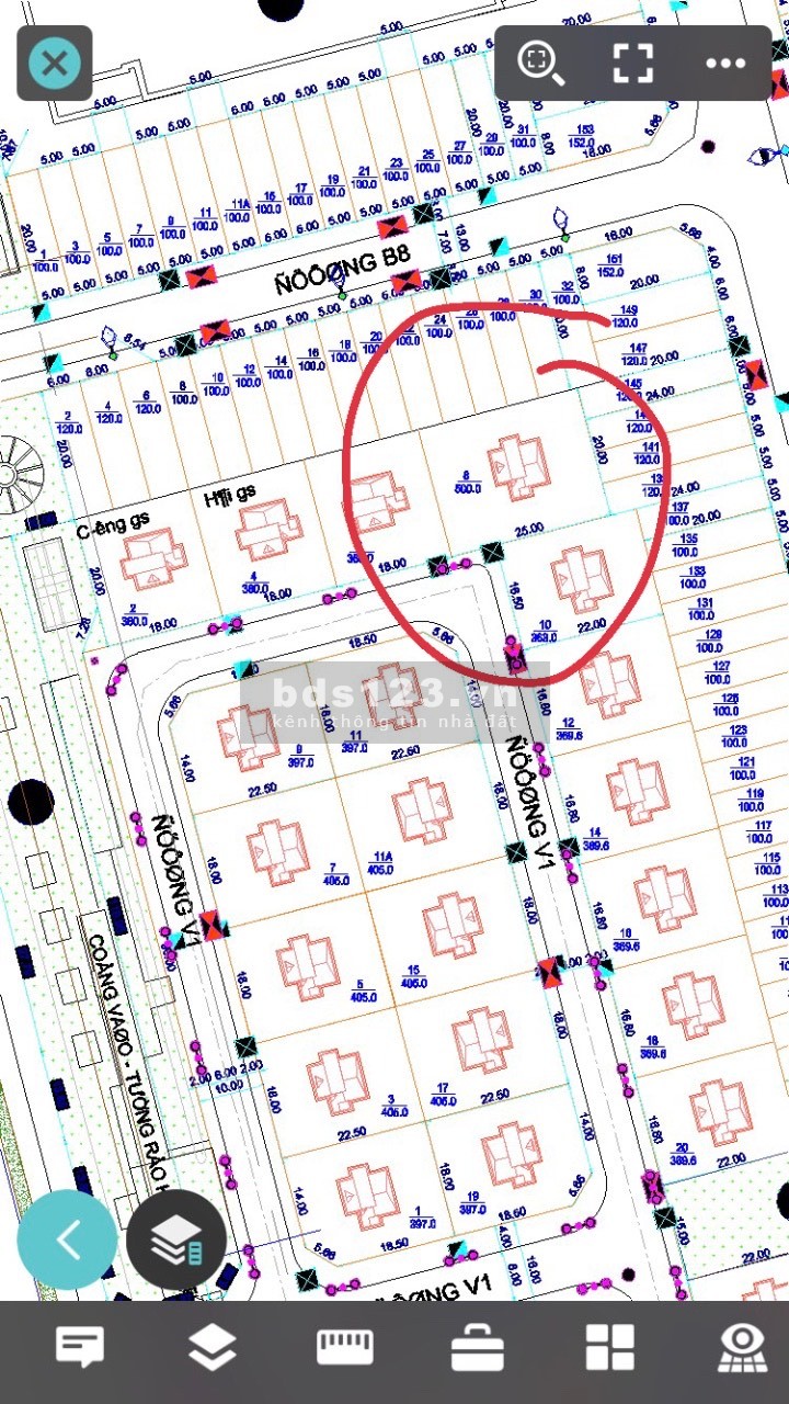 Bán nhanh lô đất biệt thự 500m2 (25x20), KĐT VCN Phước Hải Phường Phước Hải Tp. Nha Trang