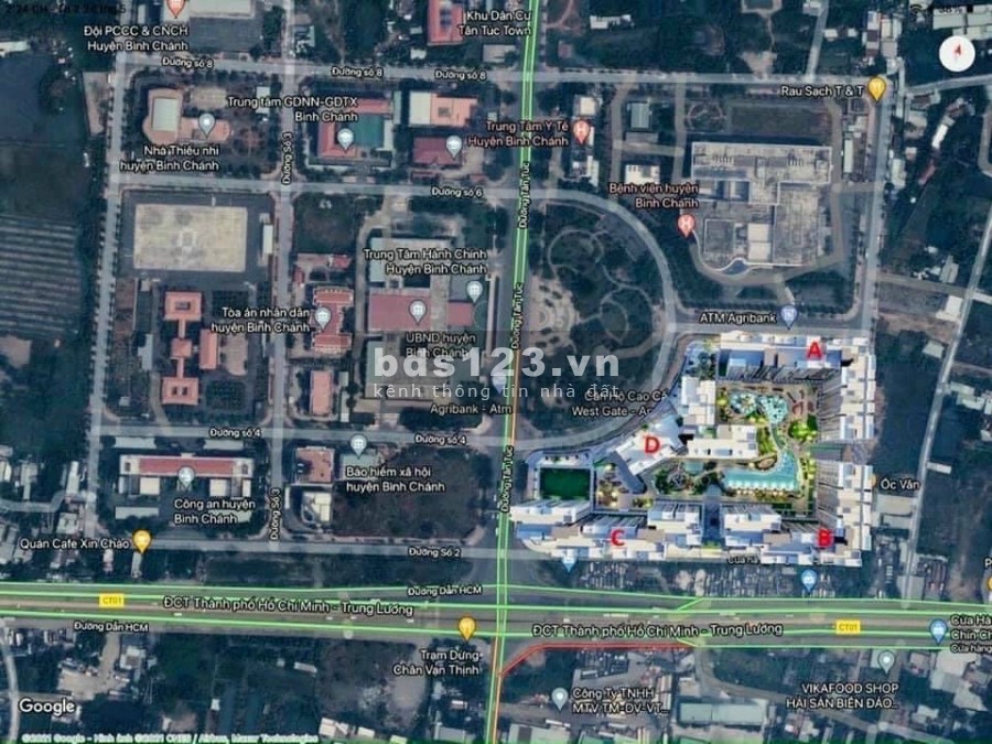 West Gate Park – dự án hiếm hoi duy nhất còn sót lại với giá chỉ 38 tr/m2 tại SG