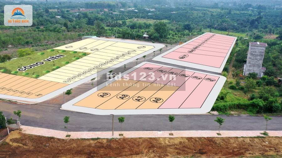 14 nền khu B thuộc khu phố 1 Hắc Dịch, giữ chỗ 20 triệu/nền nôi bộ mở bán tháng 6/2021