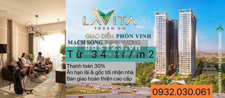 Cơ hội đầu tư siêu lợi nhuận mùa covit tại Lavita Thuận An, chỉ thnah toán 30% 0932030061