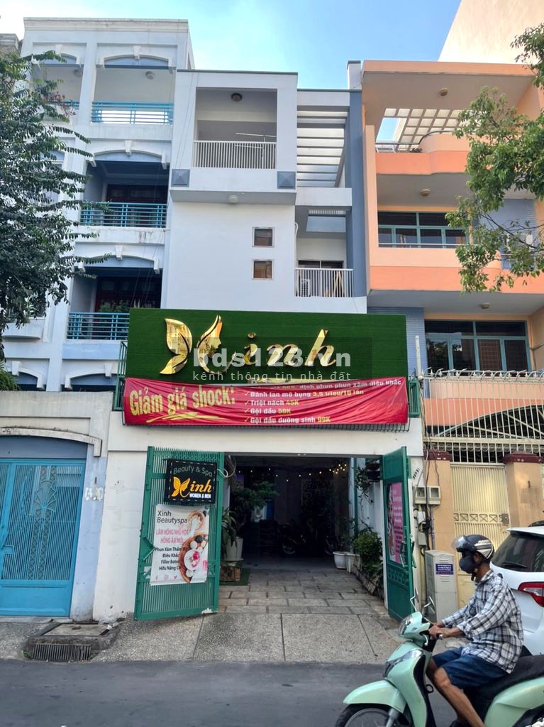 Nhà Phổ Quang P2 Tân Bình, Trệt_3 lầu sân thượng 5 phòng, nhà đẹp, gần sân bay.