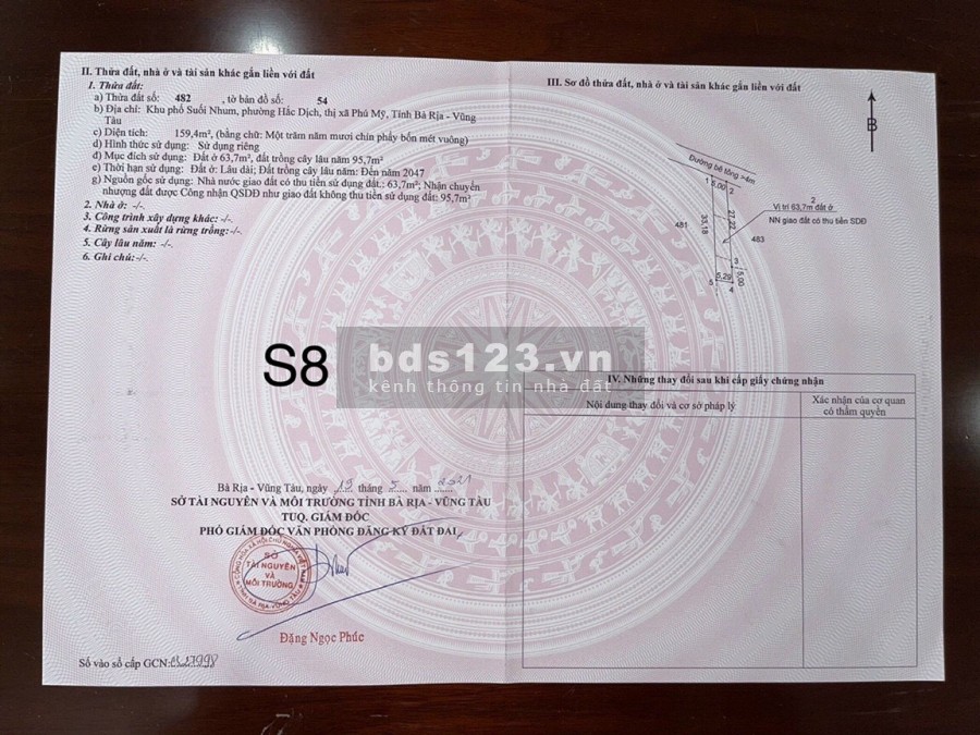 Chính chủ cần bán lô đất cách khu du lịch Suối Nhum 10p chạy xe.