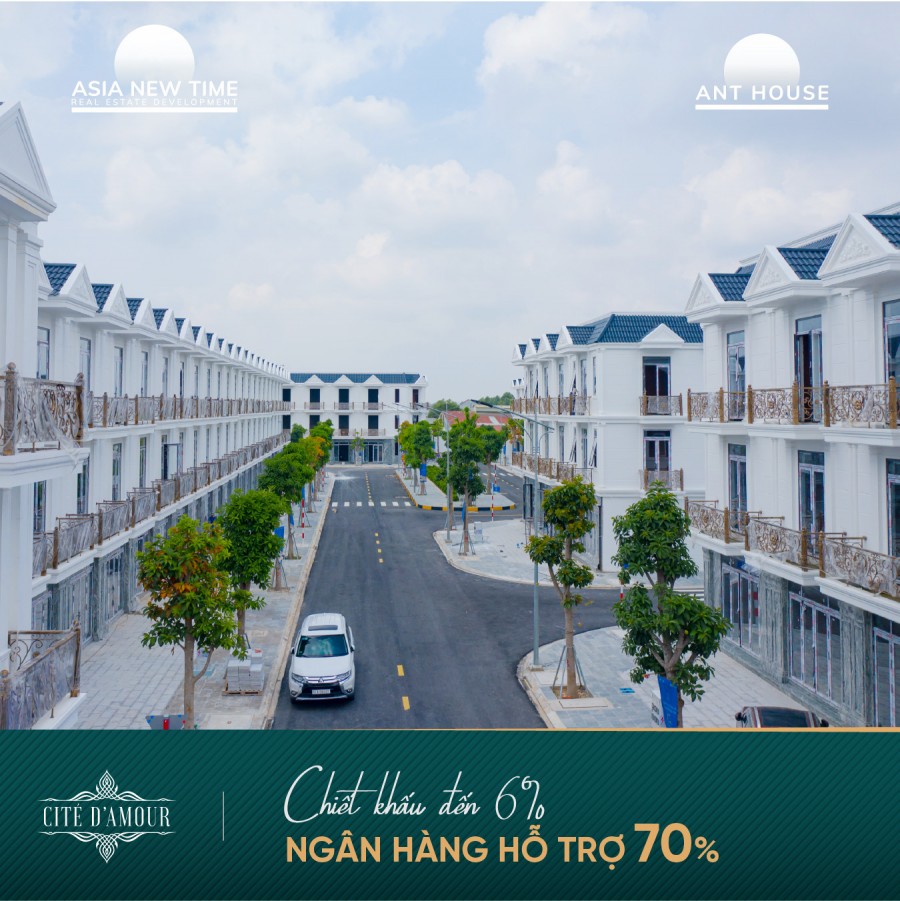 Nhà phố Đông Hưng - Trung Tâm Hành Chính Dĩ An sổ hồng riêng