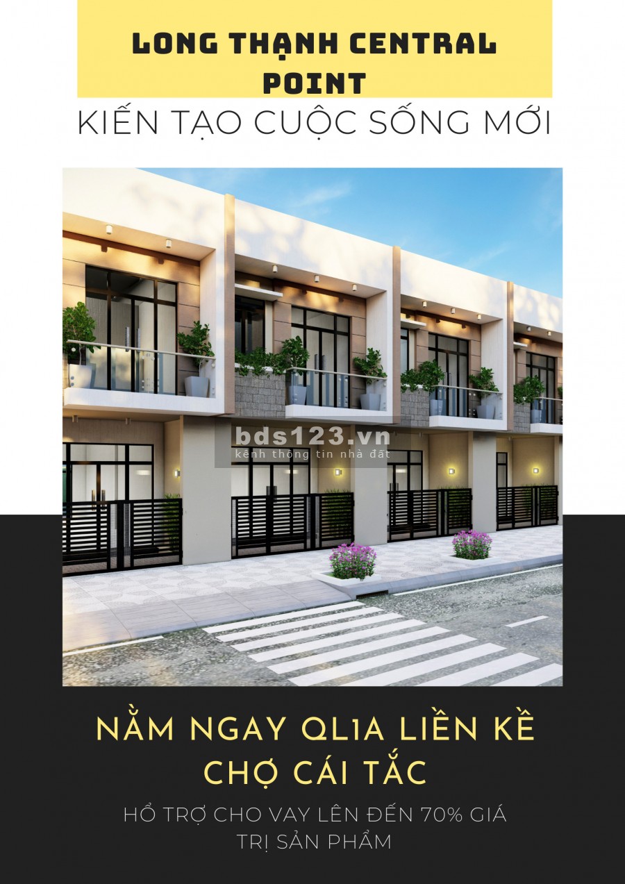 Long Thạnh Central Point kiến tạo cuộc sống xanh, khu dân cư cao