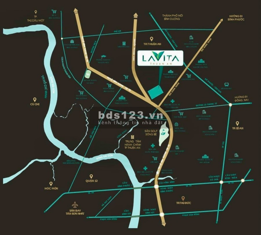 Sở hữu ngay căn hô cao cấp Lavita Thuận An, chuẩn resort 5 sao, chỉ 32 triệu/m2