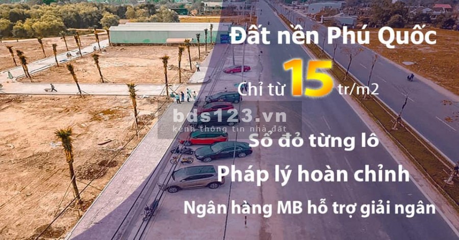 Khu đất nền phân lô Dương Đông New City Phú Quốc, giá bán 15 triệu/m2