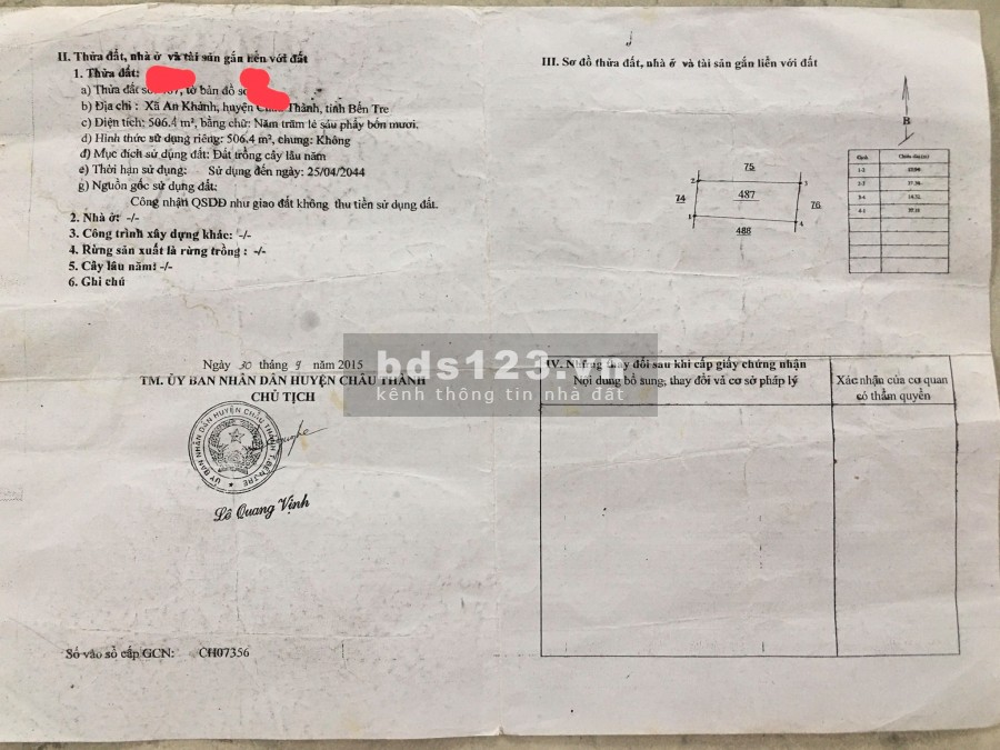 Bán nhà Gần Trạm thu phí Cầu rạch miễu Bến Tre giá tốt, liên hệ chính chủ