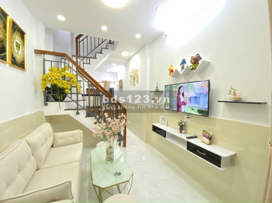 Bán nhà đường Lê Đức Thọ, 1 trệt, 1 lầu đúc thật, tổng…