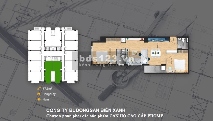 Căn Hộ Cao cấp FHOME Cần Bán Giá Rẻ Bất Chấp, thuận tiện an cư