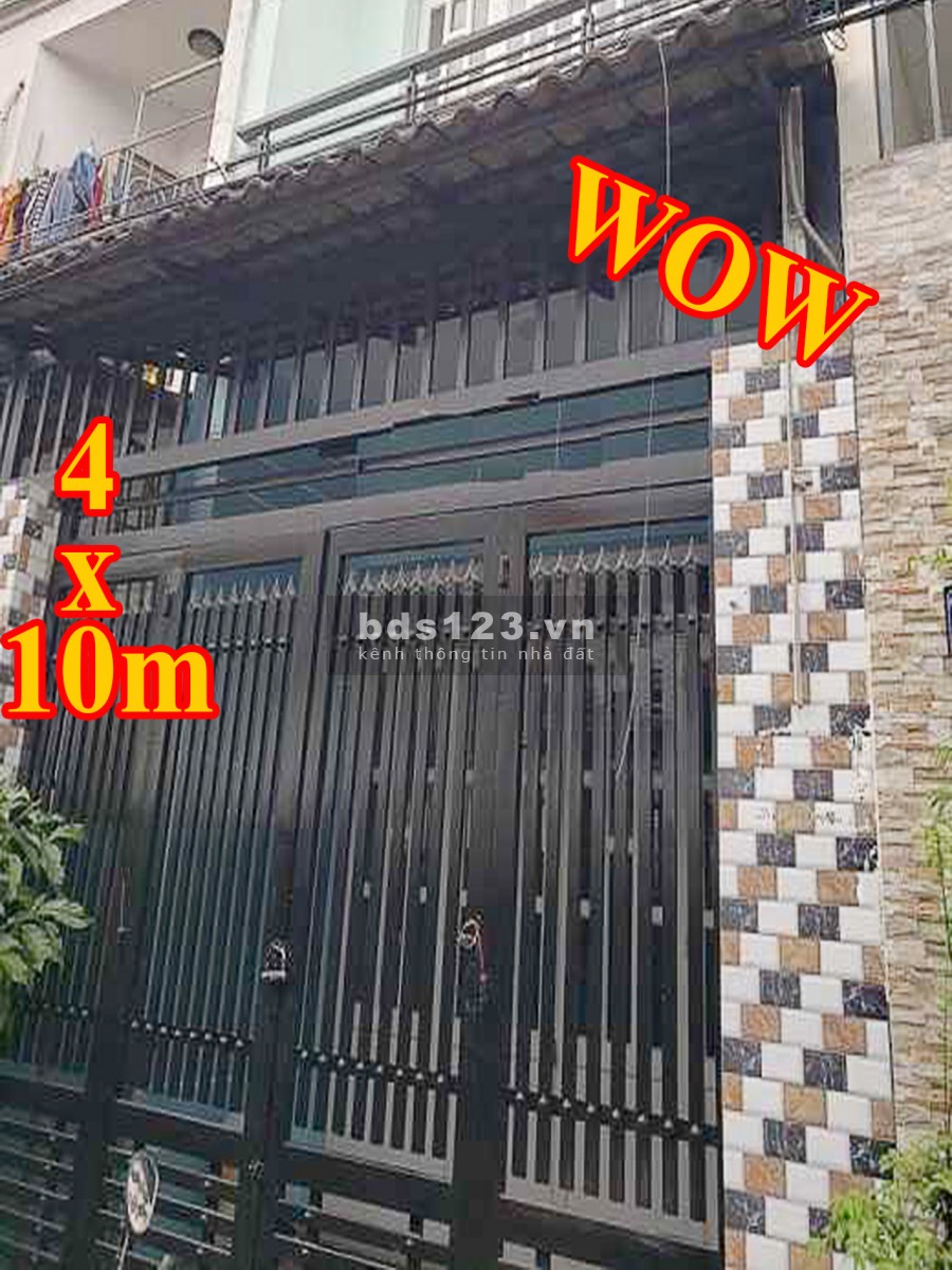 Trung tâm Quận 10, 40m2, ngang 4m, 3 tầng, ở ngay chỉ 5,2 tỷ