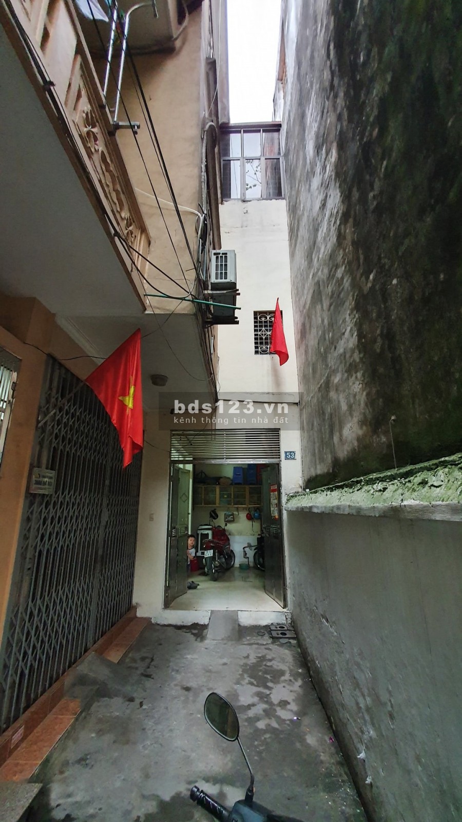 Bán nha ngõ Hồ Đức Di, Đống Đam dt 50m2 3 tầng, Giá 4 tỷ