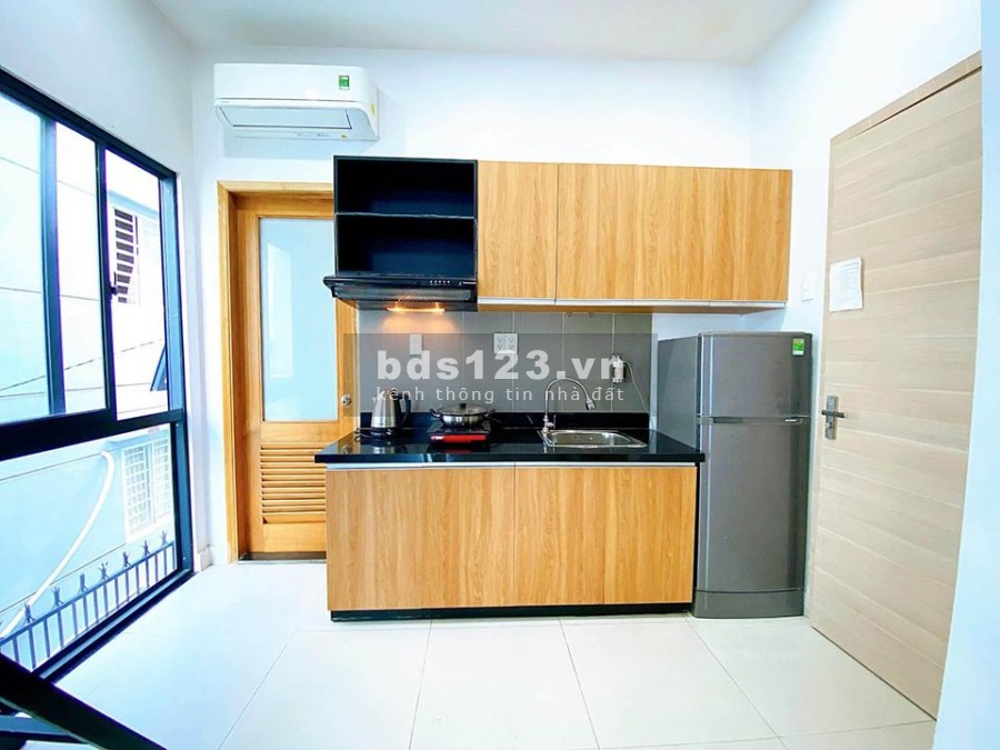 Cho thuê phòng trọ dạng căn hộ có gác mới 100% ở Bàu Cát Tân Bình