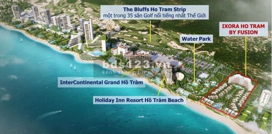 Bán căn hộ condotel biển Hồ Tràm nằm ngay trong quần thể Las Vegas thu nhỏ đẳng cấp , giá chỉ 2,6tỷ