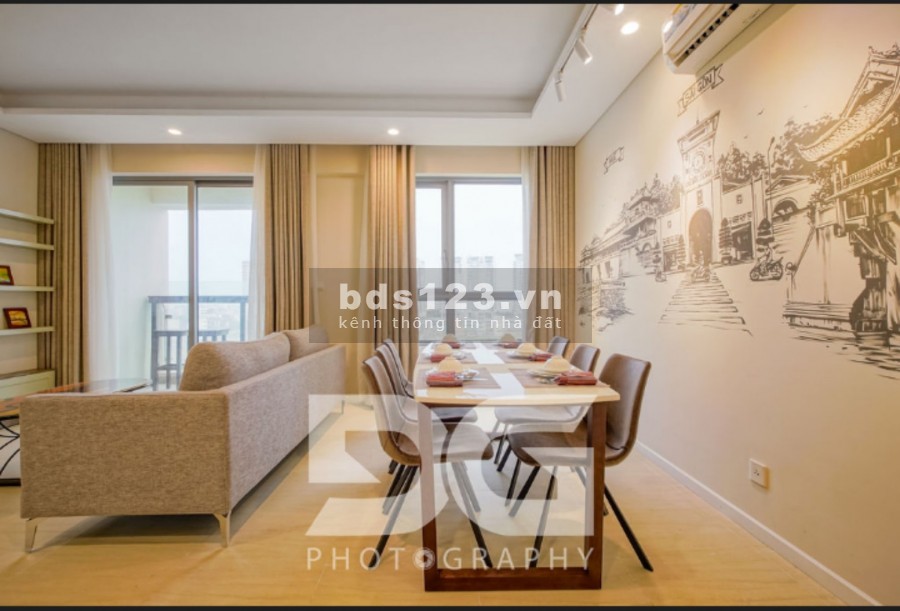 Cho thuê căn hộ cao cấp Đảo Kim Cương, dt 90m2, full nội thất cao cấp, giá 18 triệu, liên hệ 0937835266