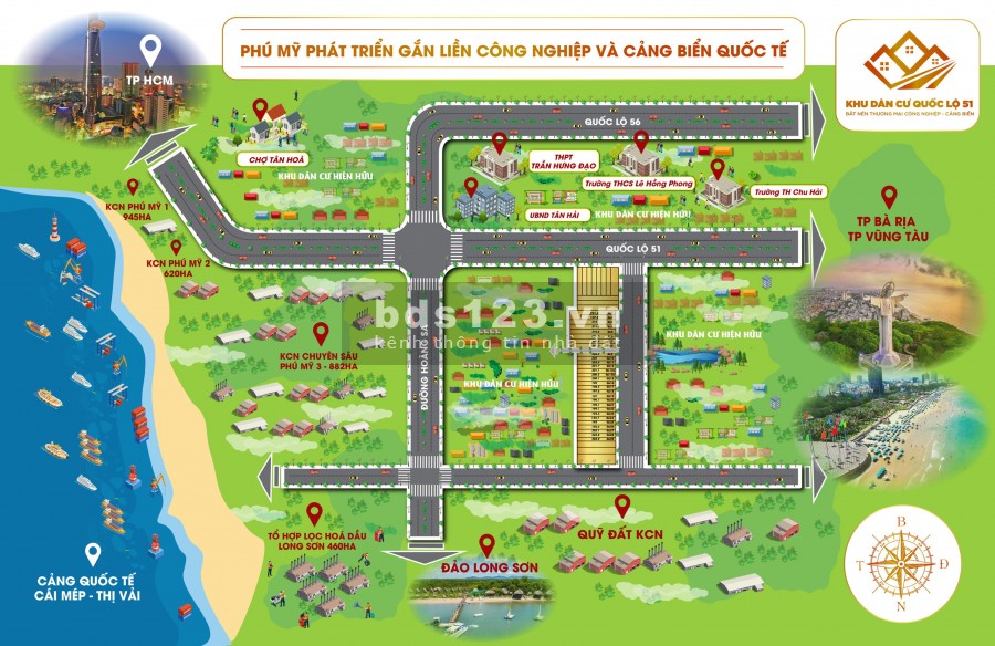 Bán 2 lô đất mỗi lô 200m2, 100tc đối diện nhà Thờ Chu Hải giá chỉ từ 10,7 triệu/m2