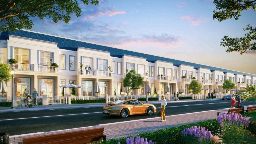 Mua Nhà Phố Shophouse Villas Tặng Sổ Đất Hotline 0906307407, tiện ích đủ