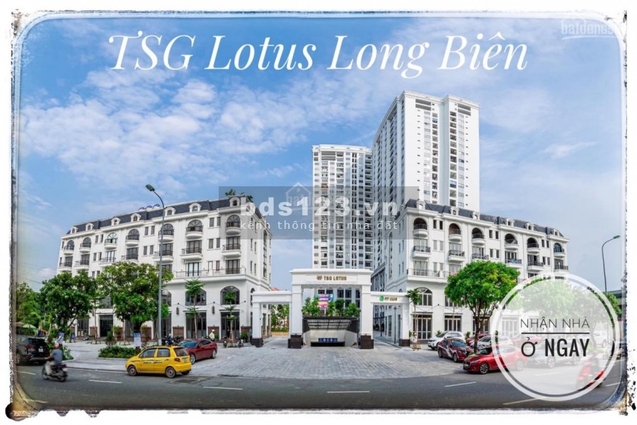 Chỉ 2,26 tỷ sở hữu căn 3 phòng ngủ chung cư TSG Lotus Sài Đồng, đã có sổ, quà tặng 3 chỉ Vàng, hỗ trợ vay 70%