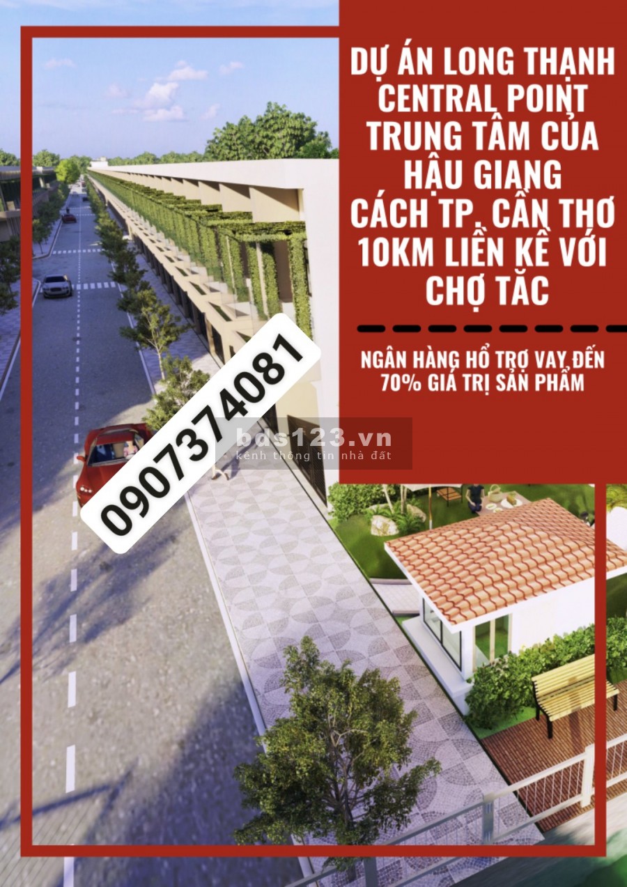 Bán đất nền Long Thạnh Centre Point, vay ngân hàng lên đến 70% giá trị sản phẩm