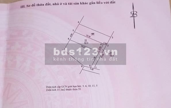 Bán Đất Phố Đại Linh, Trung Văn, 52m mặt tiền 4m, giá 3 tỷ 75: 0936552879