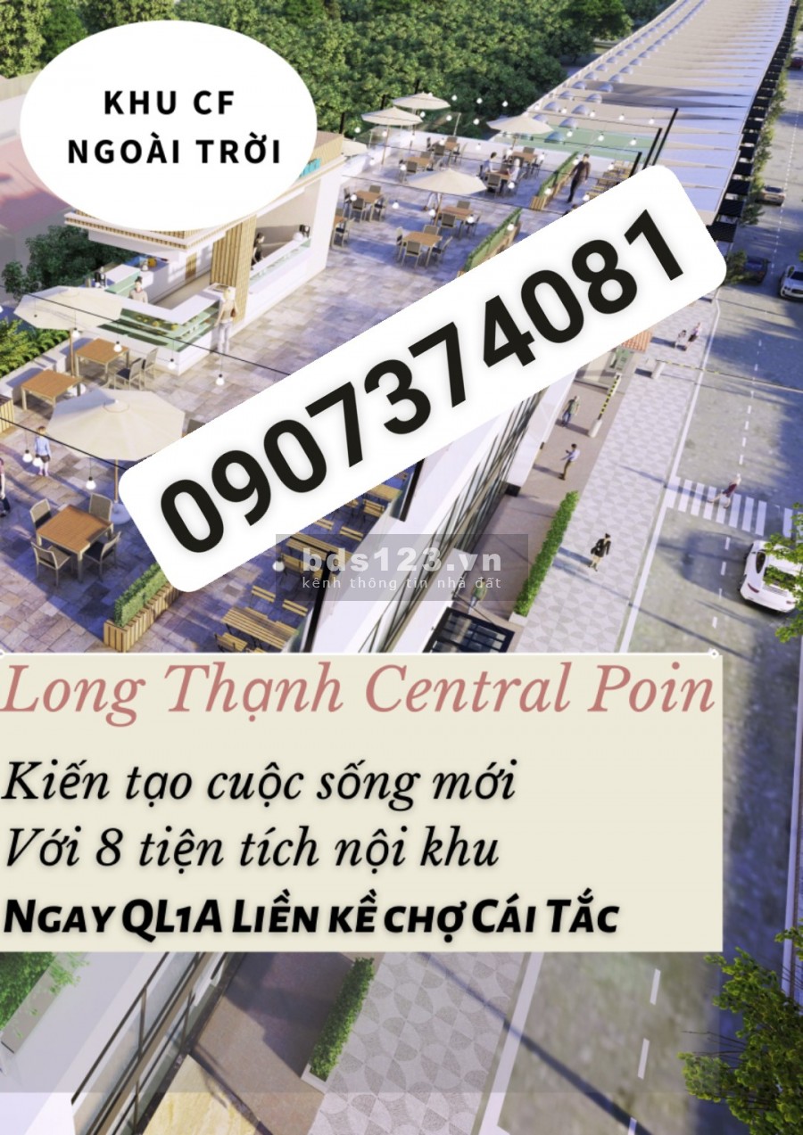 Bán đất nền Long Thạnh Centre Point, vay ngân hàng lên đến 70% giá trị sản phẩm