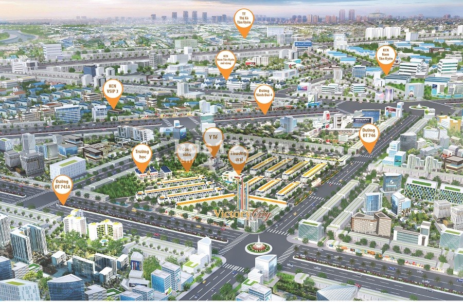 Đất nền Century City gần sân bay Long Thành giá đầu tư, vị trí đắc địa