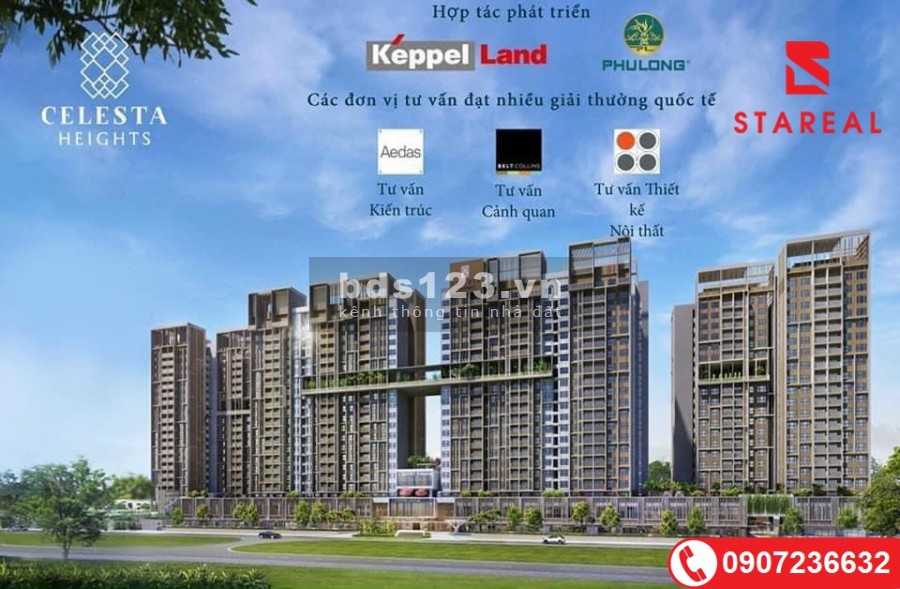 Mở bán giai đoạn 2 siêu phẩm Celesta Heights - Keppel Land đường Nguyễn Hữu Thọ