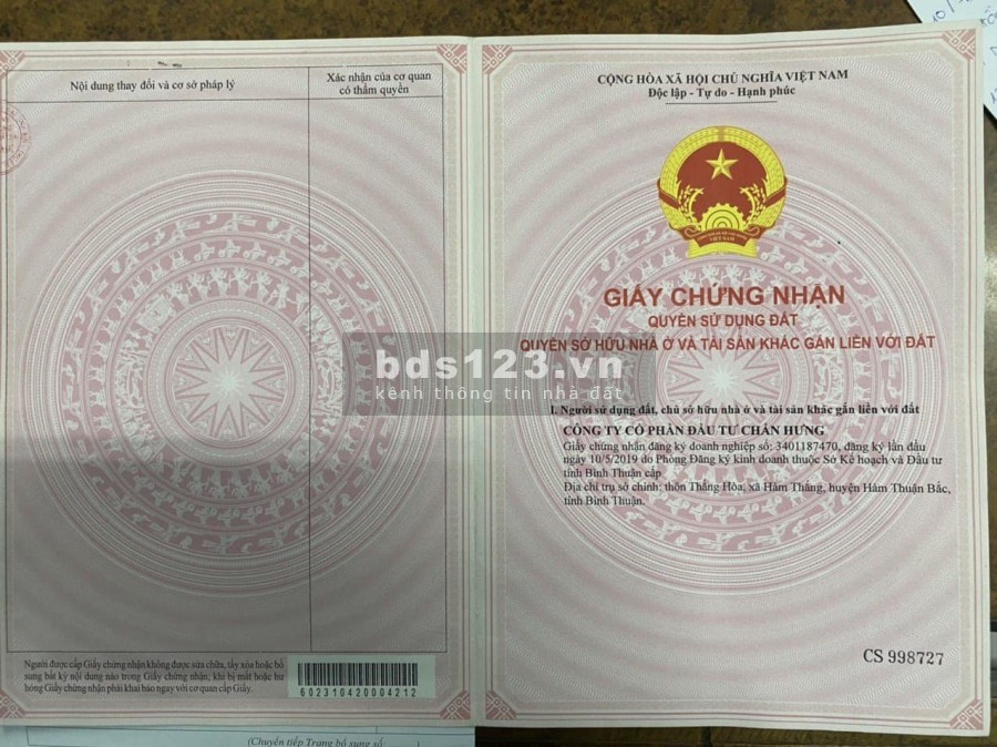 Bán dự án đất nền thổ cư An Phước Riverside, Phan Thiết đã có sổ đường 12m