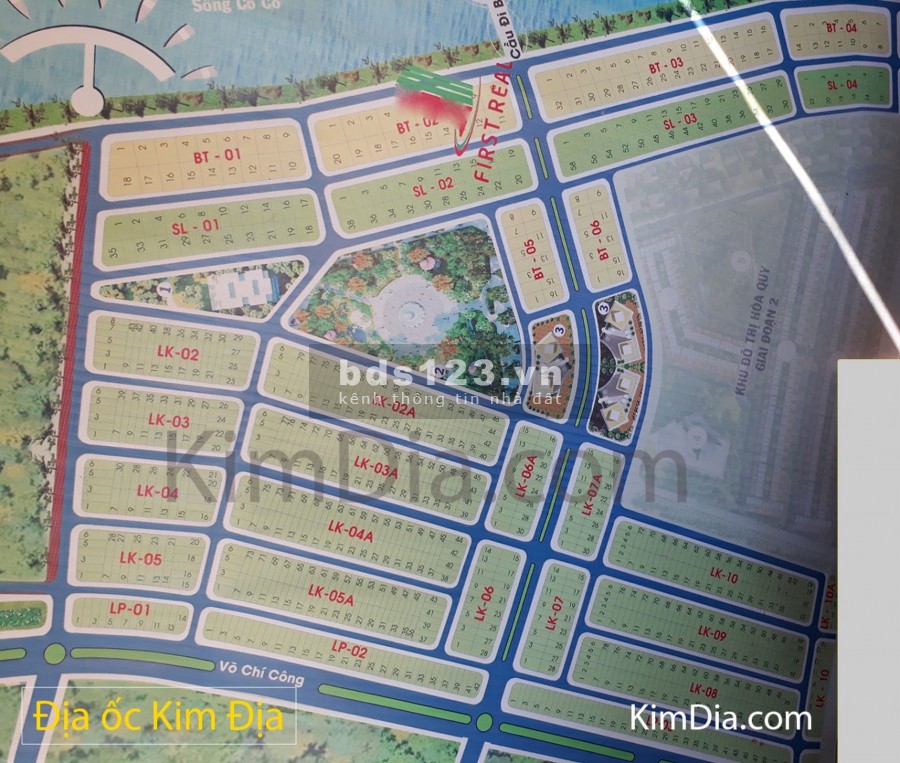 Bán đất trong khu đô thị Hoà Quý, Đà Nẵng, LK2A lô 25 giá rẻ