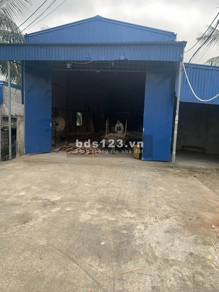 Bán đất tặng nhà xưởng Trung Hà Thủy Nguyên Hải Phòng, giá bán 1.95 tỷ