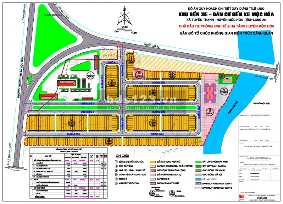 Khu đô thị ven sông thị xã Kiến Tường, mặt tiền Quốc lộ 62m, giá 19 triệu/m2