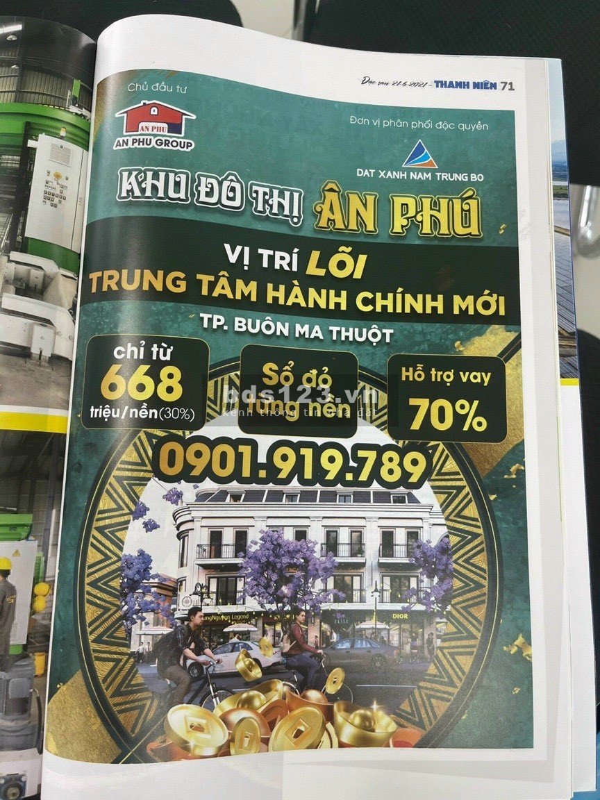 Cơn sốt thị trường đất đô thị tại tp Buôn Ma Thuột, tiện ích đủ
