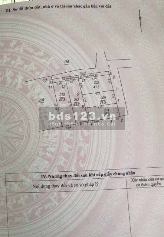 Chính chủ bán lô đất Phúc Lợi, dt 42m2, mt 3.8m, ngõ nông, gần ô tô ở sướng