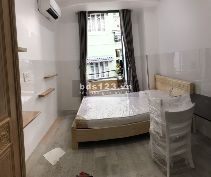 Căn hộ dịch vụ giá rẻ full nội thất ban công Tôn Thất Thuyết quận 4 giá chỉ từ 4 triệu