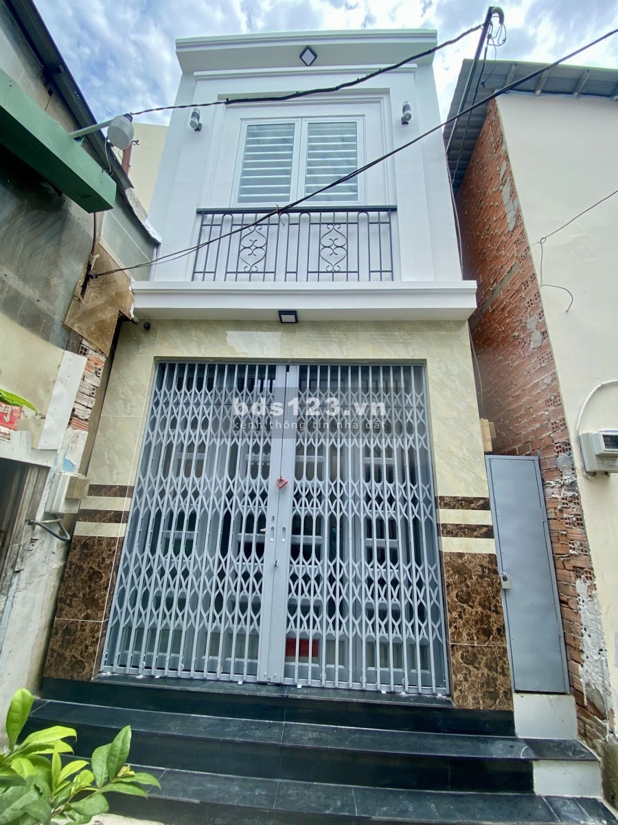 Nhà MỚI 2 tầng, 3.1x8 hoàn công, hẻm 3 gác Lò Gốm Quận 6, giá 3ti4 thương lượng