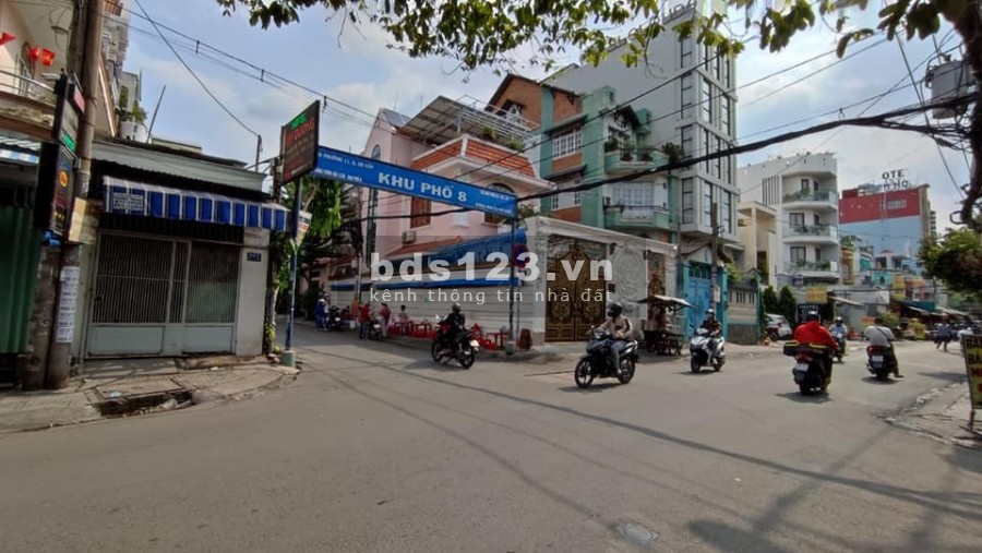 Bán nhà HXH thẳng trục Nguyễn Văn Khối P.11 Gò Vấp, 3 lầu, 56m2(7x8), giá hơn 5 tỷ.