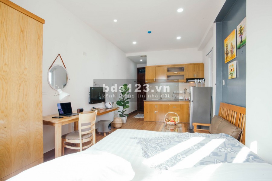 Cho thuê chung cư mini đầy đủ tiện nghi, sàn gỗ CMT8 Quận 10