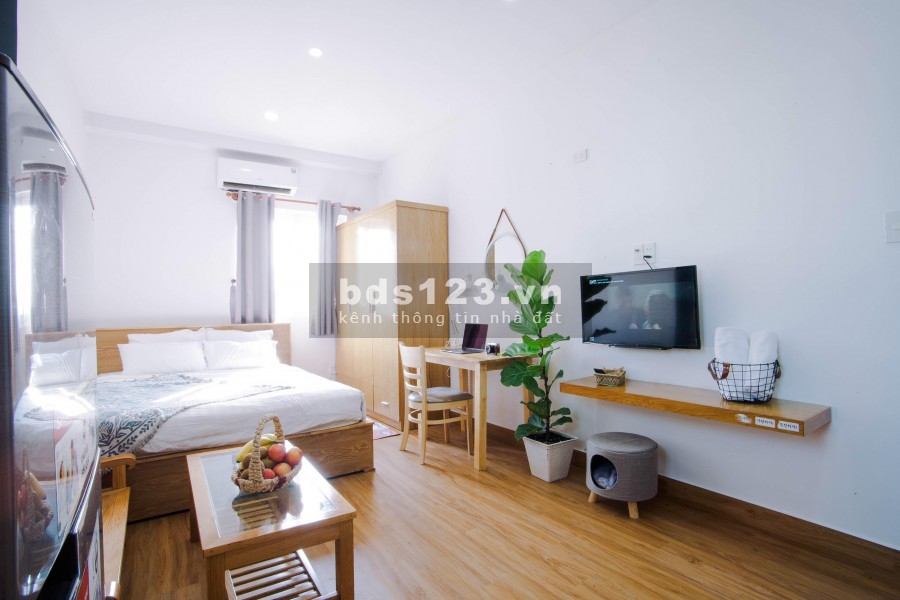 Cho thuê chung cư mini đầy đủ tiện nghi, sàn gỗ CMT8 Quận 10