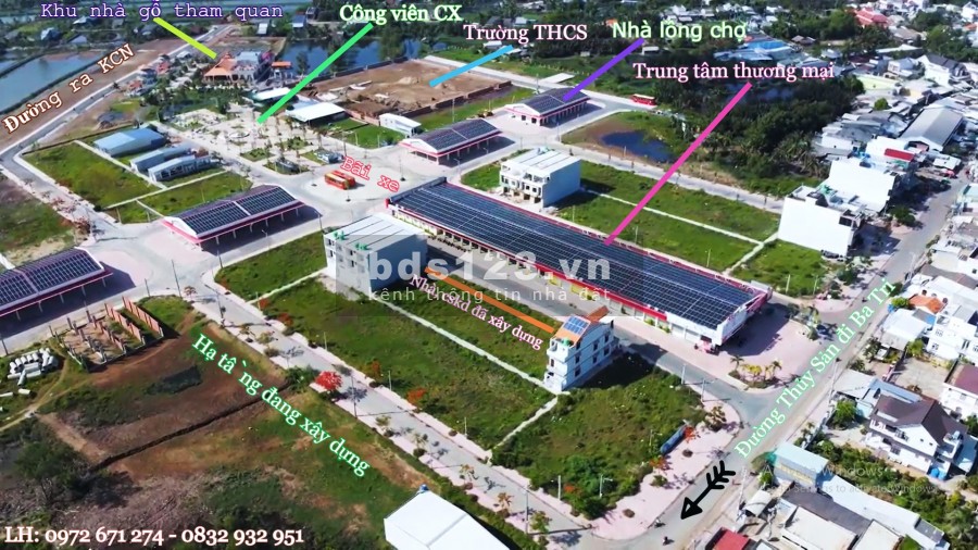 Bến Tre Đất nền đô thị ven biển mặt tiền lộ nhựa dẫn ra KCN giá 13,4tr/m2