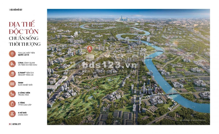 Căn hộ cao cấp Astral City trung tân Thuận An, thanh toán 30% nhận nhà ngay