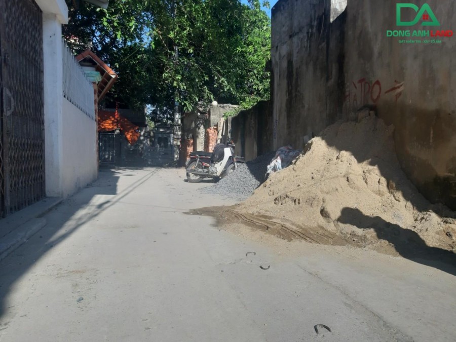 Bán đất Nguyên Khê Đông Anh Hà Nội 76.7m2 Xóm Đường, mặt tiền 4m