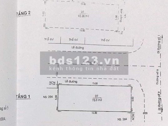 Bán nhà căn góc 2 MT đường số ngay chợ Tân Mỹ P.Tân Phú Q7