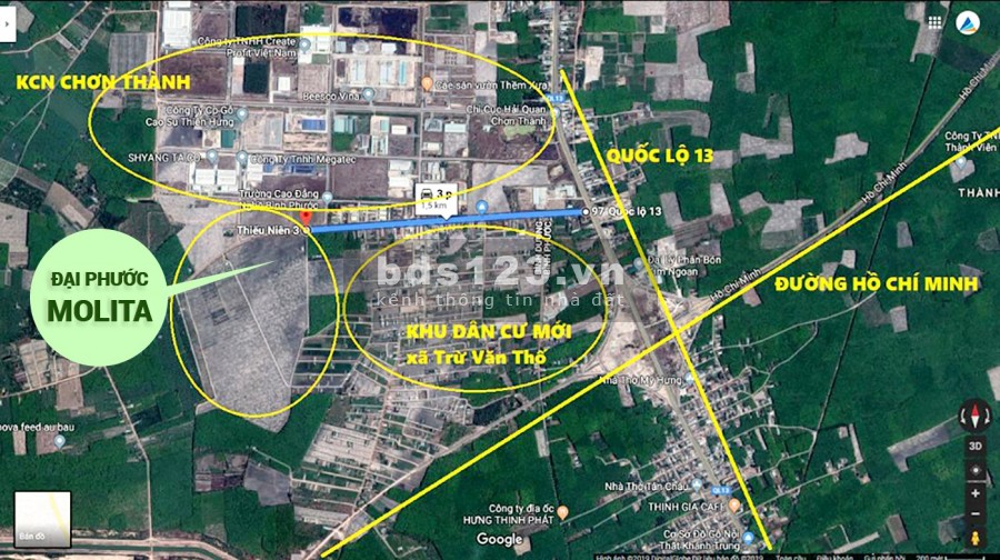 Bán Nhà phố Đại Phước Molita Bàu Bàng Bình Dương, cơ sở hạ tầng hiện đại