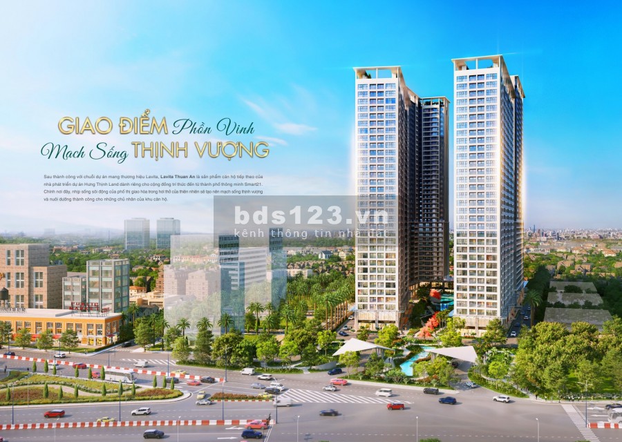 Căn hộ Lavita Thuận An căn hộ Resort 5 SAO CĐT Hưng Thịnh chiết khấu tốt khách hàng