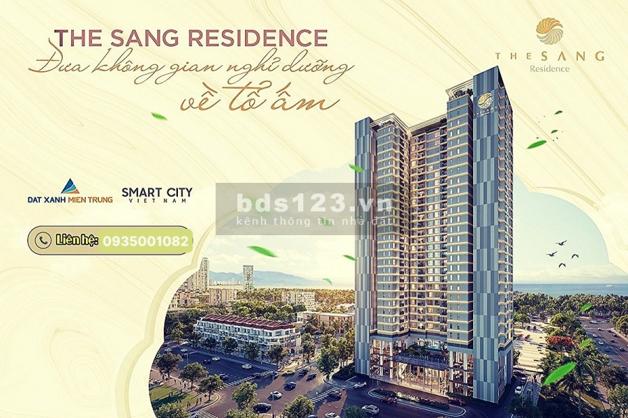 Căn hộ cao cấp The Sang Residence view biển Mỹ Khê, ngay trung tâm tp Đà Nẵng