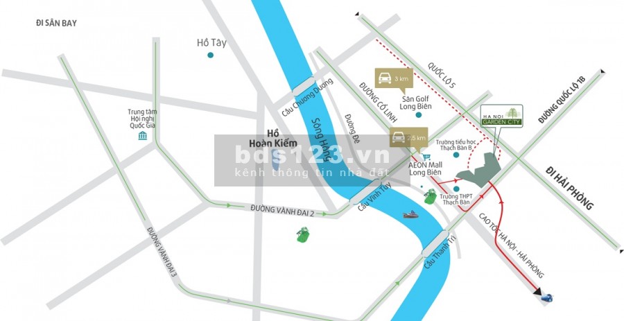 Biệt thự phân lô Thạch Bàn diện tích 144m2, 3 tầng, mt 8m giá 13.3 tỷ