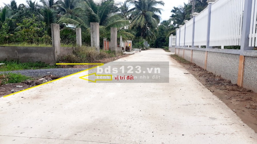 Bán 8 công đất Phước Thạnh, Châu Thành, Bến Tre, giáp ranh khu du lịch đền thờ ông Hai đạo dừa