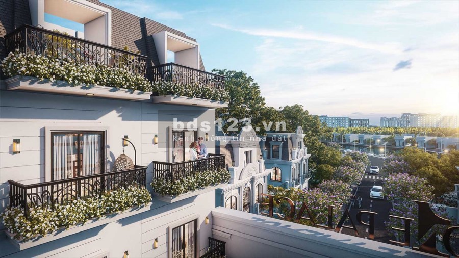Nhà phố Thương mạị, 3 mặt view sông cao cấp duy nhất tại Quận 12. SHR công chứng ngay, diện tích xây dựng 210m2